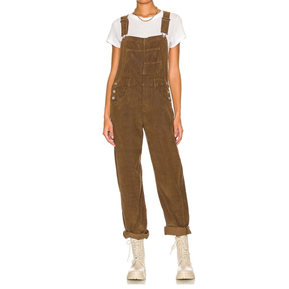 We The Free Ziggy Cord Overall (Free People)